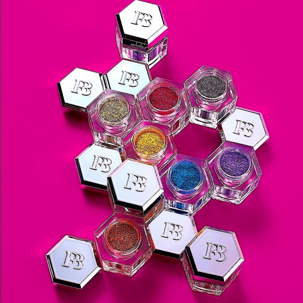 Fenty Beauty Avalanche All-Over Metallic Powder Set LIMITED EDITION NIB